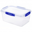Burk, Stor, 3,35L , KLIP IT PLUS RECTANGLE, 25,5 x 17,5 x H 12 cm, Klar / Blå Burk, Stor, 3,35L , KLIP IT PLUS RECTANGLE, 25,5 x 17,5 x H 12 cm, Klar / Blå