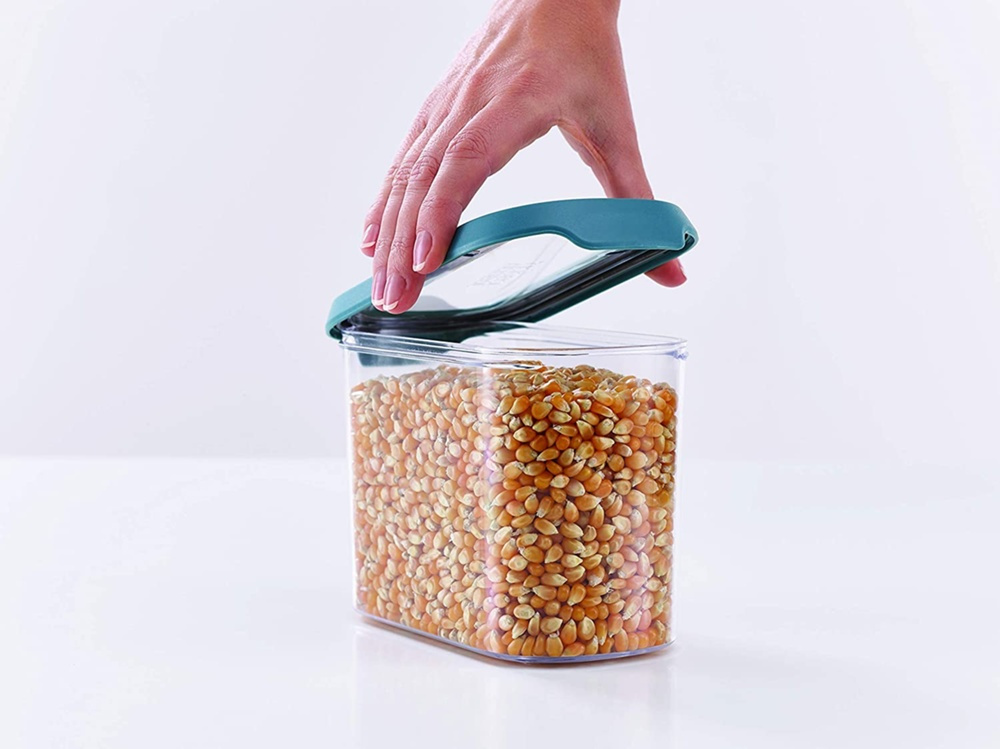 Burkar för torrförvaring, 5 st, CUPBOARD-STORE CONTAINER SET, Joseph Joseph, Klar / Blå i gruppen Förvaring / Köksförvaring / Förvaringslådor och burkar hos SmartaSaker.se (40340)
