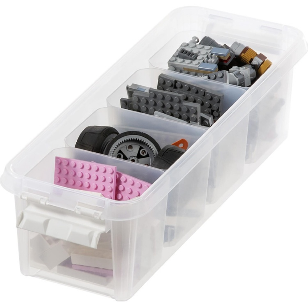 Burkar, Insatser, 4 st, SMARTSTORE SPECIAL SMALL INSERTS, 12 x 9 x H 9 cm, Transparent i gruppen Förvaring / Förvaringslådor / SmartStore förvaringslådor hos SmartaSaker.se (40350)