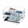 Bärbar förvaring, STACKING TOOL BOX, 28,6 x 25,4 x H 18,1 cm, Transparent Bärbar förvaring, STACKING TOOL BOX, 28,6 x 25,4 x H 18,1 cm, Transparent
