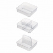 Bärbar förvaring, STACKING TOOL BOX, 28,6 x 25,4 x H 18,1 cm, Transparent Bärbar förvaring, STACKING TOOL BOX, 28,6 x 25,4 x H 18,1 cm, Transparent