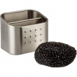 Disbänksförvaring, FORMA, 10 x 8 x H 8 cm, Rostfritt stål Disbänksförvaring, FORMA, 10 x 8 x H 8 cm, Rostfritt stål
