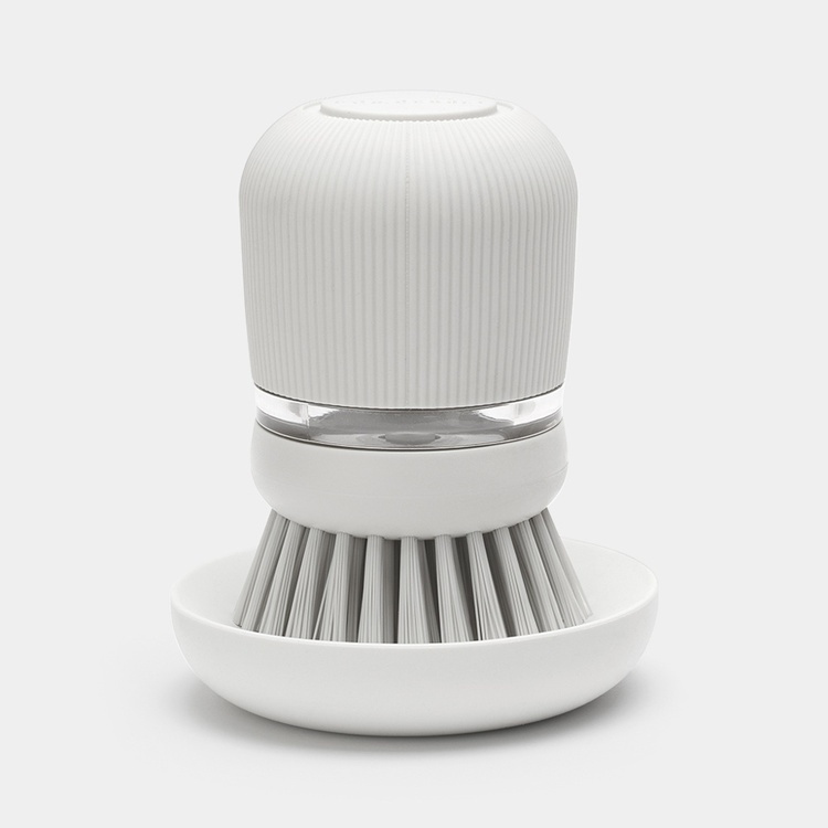 Diskborste med diskmedelsbehållare, SOAP DISPENSING, Brabantia i gruppen Förvaring / Städförvaring och sopsortering / Städtrasor och borstar hos SmartaSaker.se (40385)