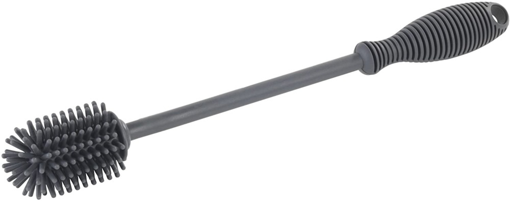 Diskborste med litet huvud, Silikon, SPÃœLBÃœRSTE, Ã˜ 3,5 x 25 cm, Grå i gruppen Förvaring / Städförvaring och sopsortering / Städtrasor och borstar hos SmartaSaker.se (40389)