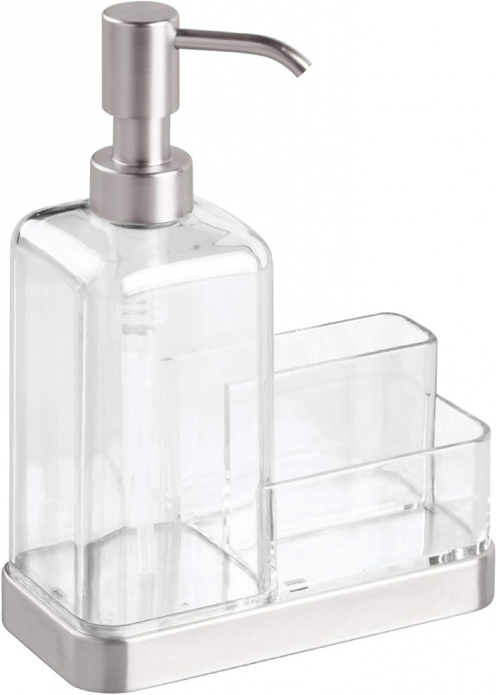 Diskbänksförvaring med Diskmedelspump, ID PUMP CADDY, Klar /Silver i gruppen Förvaring / Köksförvaring / Diskställ och diskbänk hos SmartaSaker.se (40396)