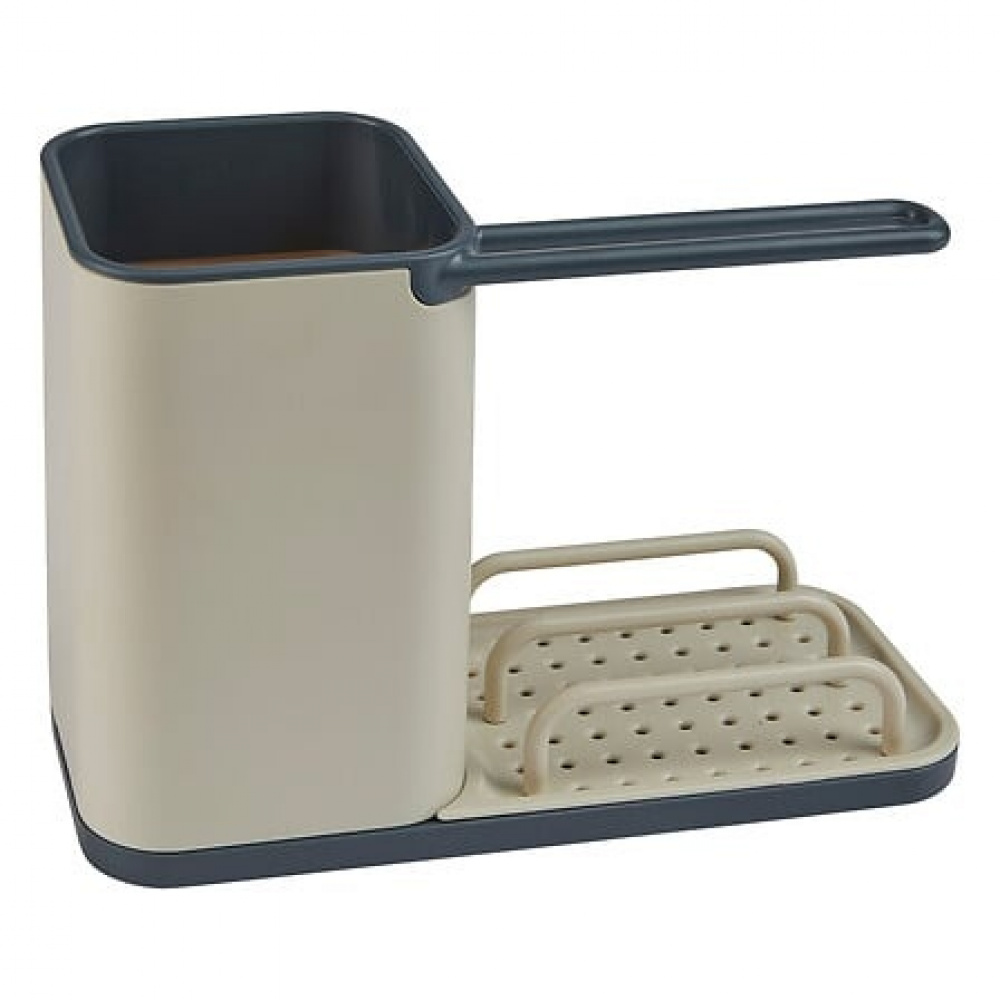 Diskbänksförvaring, NEO 3 IN 1, 21 x 9 x H14,5 cm, Beige / Grey i gruppen Förvaring / Köksförvaring / Diskställ och diskbänk hos SmartaSaker.se (40404)
