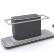 Diskbänksförvaring, SINK-CADDY LARGE, 30,5 x 13 x H 13 cm , Joseph Joseph, Mörkgrå Diskbänksförvaring, SINK-CADDY LARGE, 30,5 x 13 x H 13 cm , Joseph Joseph, Mörkgrå