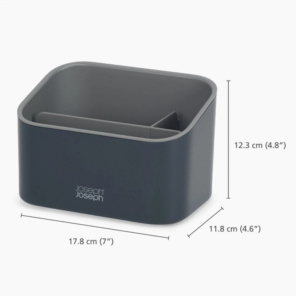 Diskbänksförvaring, SINKSTORE TIERED SINK CADDY, Joseph Joseph, 17,5 x 12 x H 12 cm, Grå i gruppen Förvaring / Köksförvaring / Diskställ och diskbänk hos SmartaSaker.se (40408)