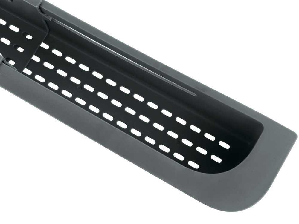Diskbänksförvaring, Över diskho, SINK CADDY, 35,5 ~ 49,4 x 8,5 x H 5,5 cm, Mörkgrå i gruppen Förvaring / Köksförvaring / Diskställ och diskbänk hos SmartaSaker.se (40412)