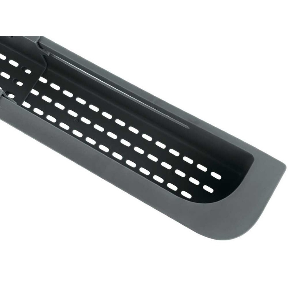 Diskbänksförvaring, Över diskho, SINK CADDY, 35,5 ~ 49,4 x 8,5 x H 5,5 cm, Mörkgrå i gruppen Förvaring / Köksförvaring / Diskställ och diskbänk hos SmartaSaker.se (40412)