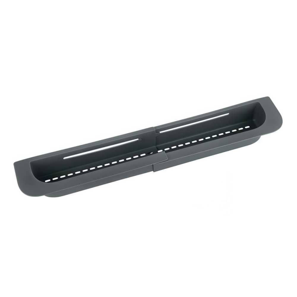 Diskbänksförvaring, Över diskho, SINK CADDY, 35,5 ~ 49,4 x 8,5 x H 5,5 cm, Mörkgrå i gruppen Förvaring / Köksförvaring / Diskställ och diskbänk hos SmartaSaker.se (40412)