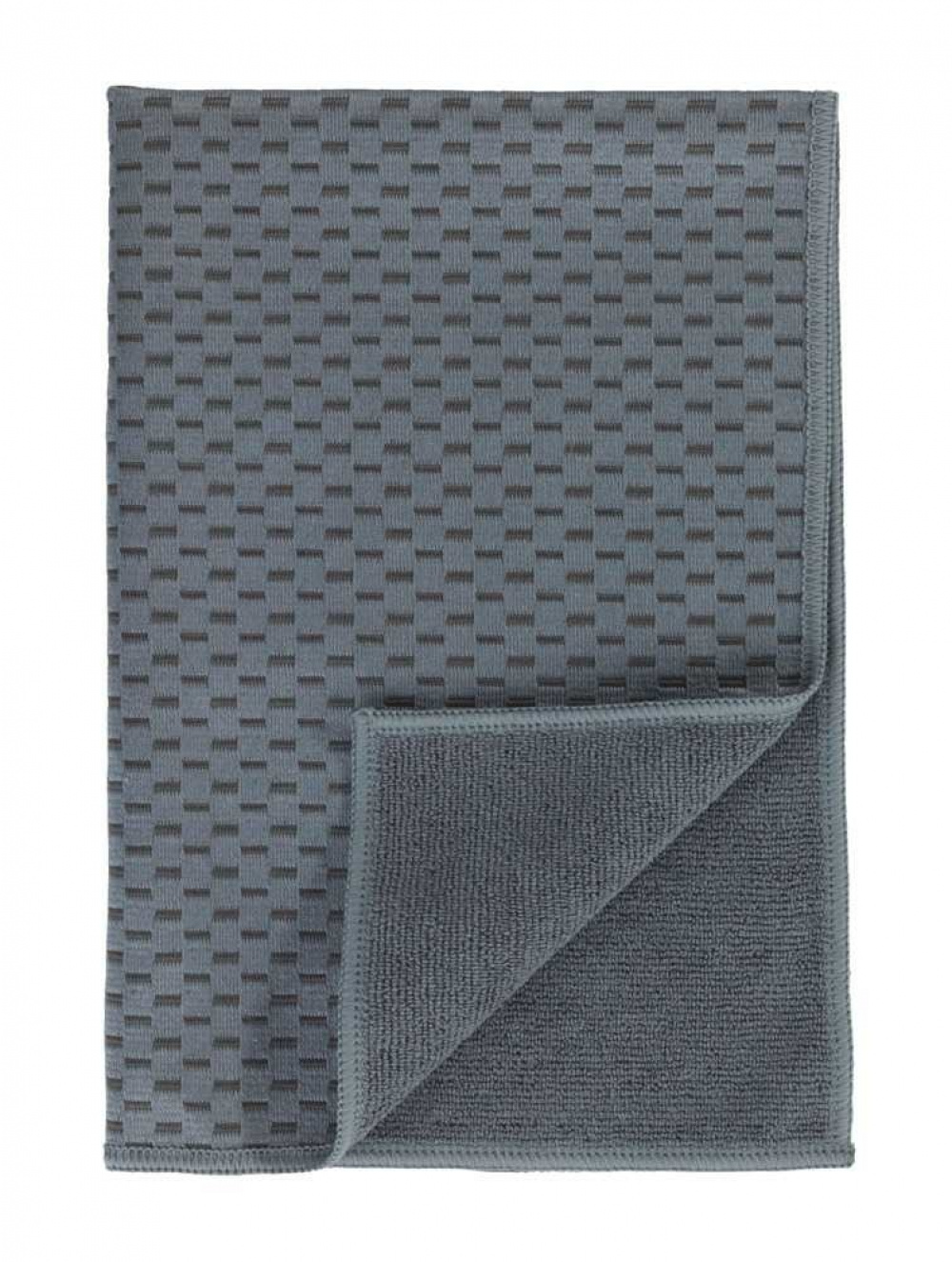Diskhanddukar för Glas, 2 st, MIKO GLASS TOWELS, 40 x H 60 cm, Grå / Turkos i gruppen Förvaring / Städförvaring och sopsortering / Städtrasor och borstar hos SmartaSaker.se (40414)