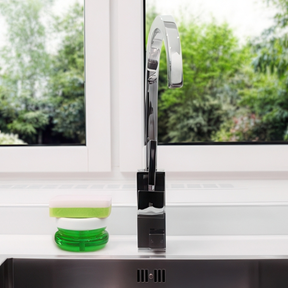 Diskmedelspump, DO-DISH, Ø 10 x 6 cm, Bosign, Vit i gruppen Förvaring / Köksförvaring / Diskställ och diskbänk hos SmartaSaker.se (40430)