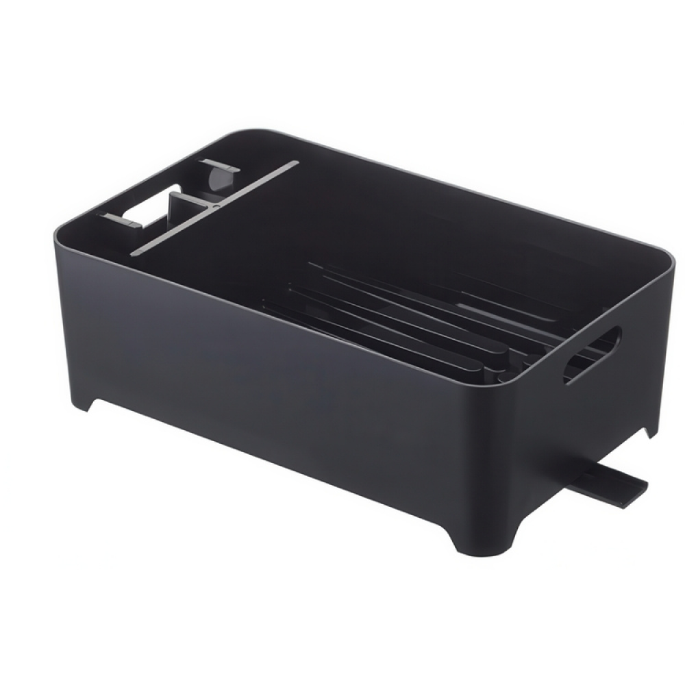 Diskställ / Balja, TOWER COMPACT, 38 x 24 x H 13 cm, Yamazaki, Svart i gruppen Förvaring / Köksförvaring / Diskställ och diskbänk hos SmartaSaker.se (40436)