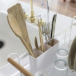 Diskställ med bricka, TOSCA DISH DRAINER, 47 x 33,5 x H 20 cm, Yamazaki, Vit Diskställ med bricka, TOSCA DISH DRAINER, 47 x 33,5 x H 20 cm, Yamazaki, Vit