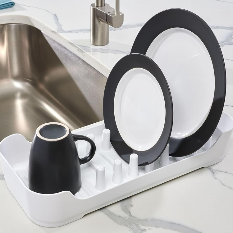 Diskställ, För skåphylla, ID RPET MINI, 43 x 19 x H 7,6 cm, Vitt i gruppen Förvaring / Köksförvaring / Diskställ och diskbänk hos SmartaSaker.se (40451)