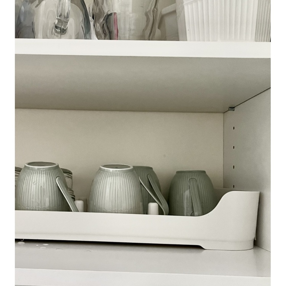 Diskställ, För skåphylla, ID RPET MINI, 43 x 19 x H 7,6 cm, Vitt i gruppen Förvaring / Köksförvaring / Diskställ och diskbänk hos SmartaSaker.se (40451)