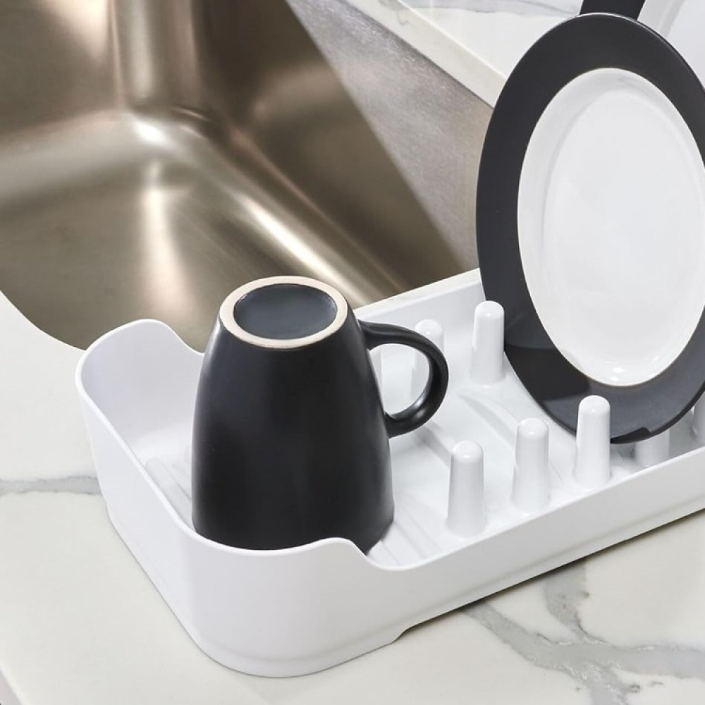 Diskställ, För skåphylla, ID RPET MINI, 43 x 19 x H 7,6 cm, Vitt i gruppen Förvaring / Köksförvaring / Diskställ och diskbänk hos SmartaSaker.se (40451)