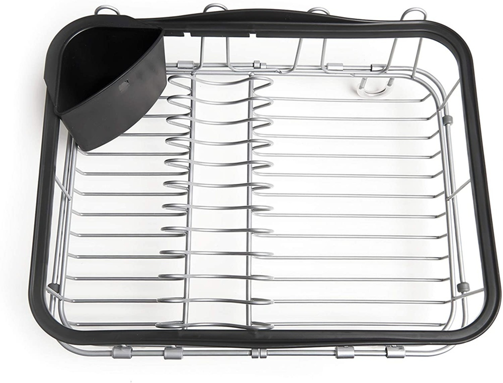 Diskställ, Över Diskho, SINKIN MULTI-USE, 36,5 x 29 x H14 cm, Umbra, Svart / silver i gruppen Förvaring / Köksförvaring / Diskställ och diskbänk hos SmartaSaker.se (40452)