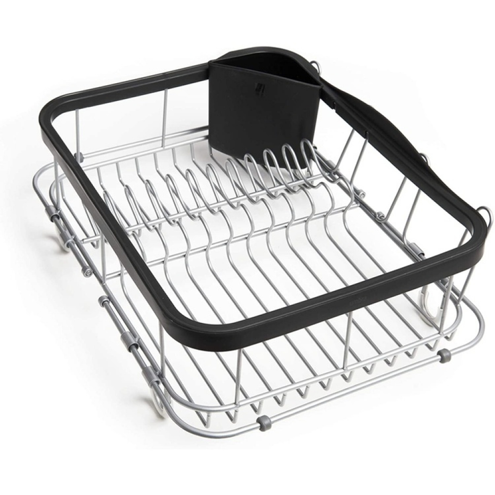 Diskställ, Över Diskho, SINKIN MULTI-USE, 36,5 x 29 x H14 cm, Umbra, Svart / silver i gruppen Förvaring / Köksförvaring / Diskställ och diskbänk hos SmartaSaker.se (40452)