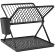 Diskställ, BRABANTIA COMPACT FOLDABLE DISH RACK, 33 x 37 x H 31,5 cm, Mörkgrå Diskställ, BRABANTIA COMPACT FOLDABLE DISH RACK, 33 x 37 x H 31,5 cm, Mörkgrå