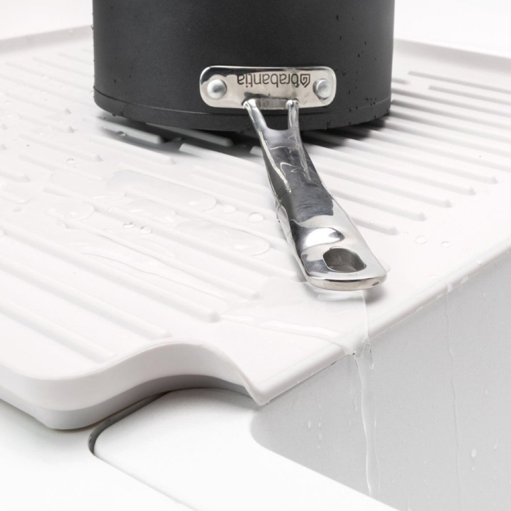 Diskställ, BRABANTIA LARGE FOLDABLE DISH RACK, 42 x 51 x H 33 cm i gruppen Förvaring / Köksförvaring / Diskställ och diskbänk hos SmartaSaker.se (40457)