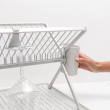 Diskställ, BRABANTIA LARGE FOLDABLE DISH RACK, 42 x 51 x H 33 cm Diskställ, BRABANTIA LARGE FOLDABLE DISH RACK, 42 x 51 x H 33 cm