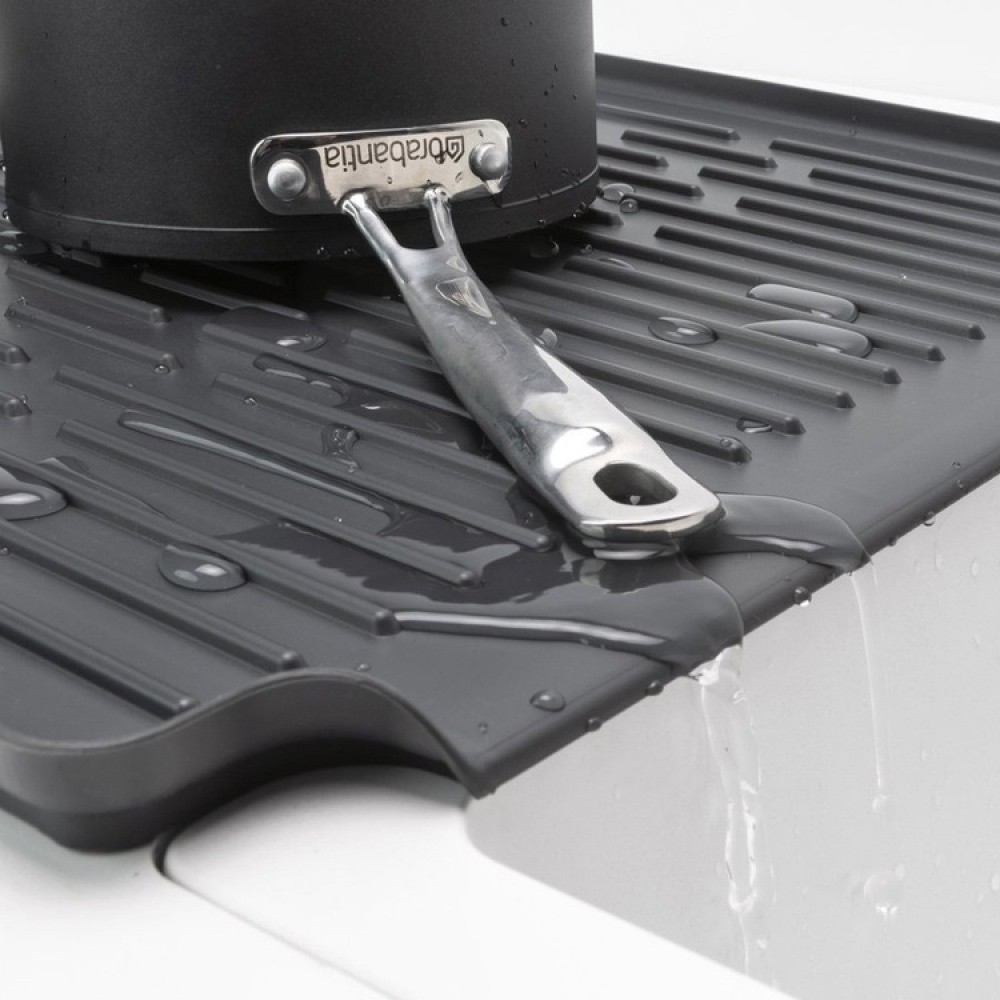 Diskställ, BRABANTIA LARGE FOLDABLE DISH RACK, 42 x 51 x H 33 cm i gruppen Förvaring / Köksförvaring / Diskställ och diskbänk hos SmartaSaker.se (40457)