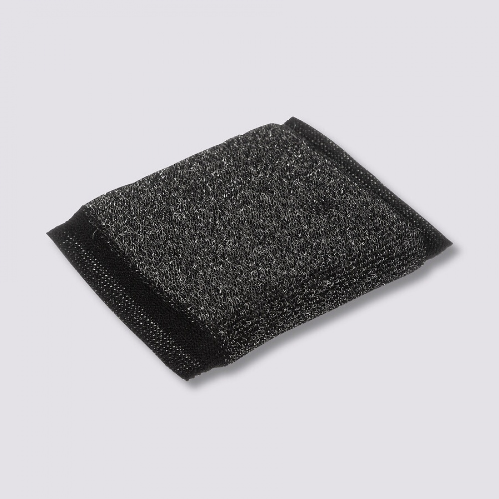 Disksvampar, 3 st, INOX SCRUBBING SPONGES, 10 x 9 cm, Svarta i gruppen Förvaring / Städförvaring och sopsortering / Städtrasor och borstar hos SmartaSaker.se (40463)
