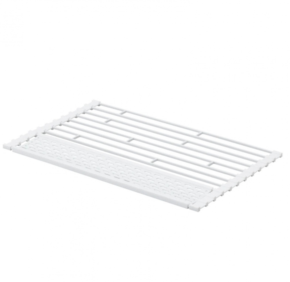 Diskunderlägg, över diskho, TOWER FOLDABLE DRAINER, 42 x 26 x H 0,8 cm, Yamazaki, Vit i gruppen Förvaring / Köksförvaring / Diskställ och diskbänk hos SmartaSaker.se (40470)