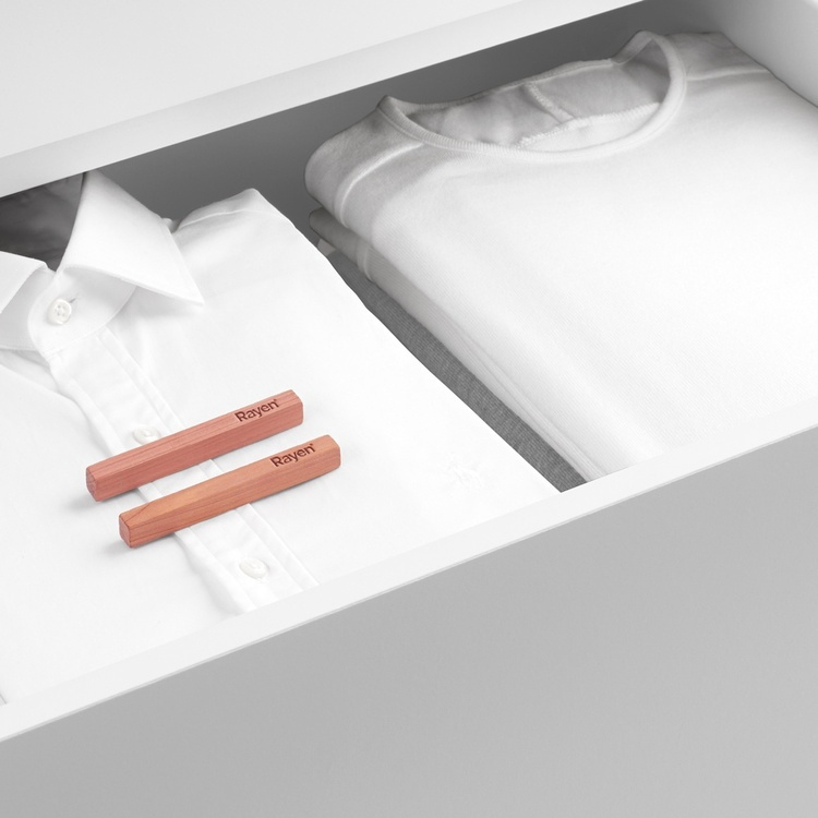 Doftblock, Cederträ, 20 st, CEDAR BLOCKS, 1 x 1 x H 10 cm, Brun i gruppen Förvaring / Garderobsförvaring hos SmartaSaker.se (40476)