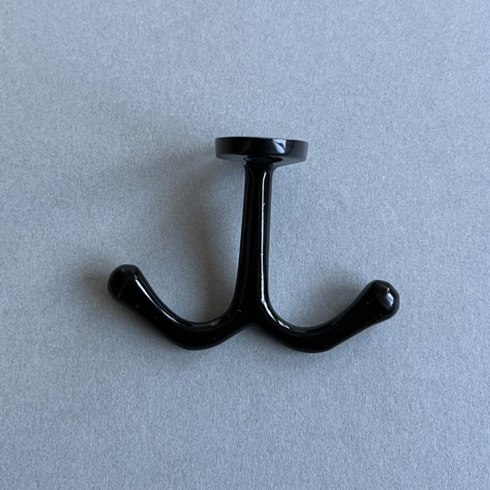 Dubbelkrok till hatthylla, CLASSIC, Exmez i gruppen Förvaring / Hallförvaring / Krokar och hängare hos SmartaSaker.se (40498)