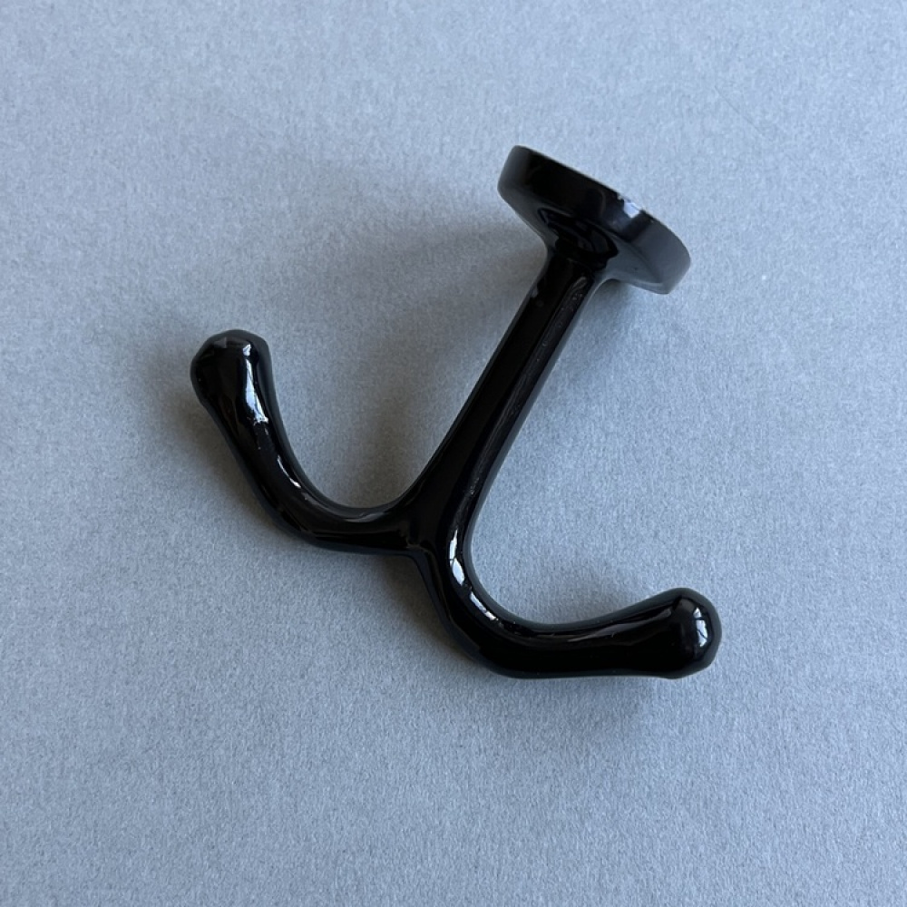 Dubbelkrok till hatthylla, CLASSIC, Exmez i gruppen Förvaring / Hallförvaring / Krokar och hängare hos SmartaSaker.se (40498)