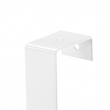 Dubbelkrok över dörr, Metall, GANCHO DOBLE, 3 x 4 x H 18 cm, Vit Dubbelkrok över dörr, Metall, GANCHO DOBLE, 3 x 4 x H 18 cm, Vit