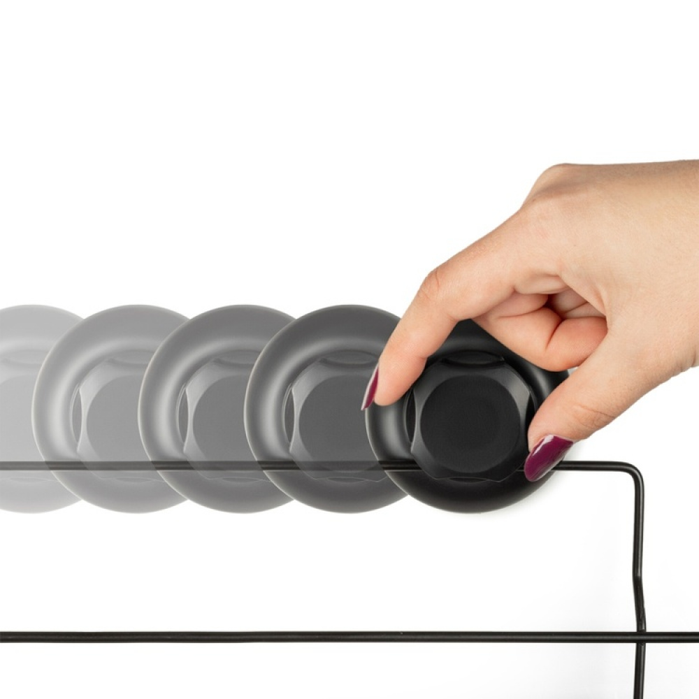 Duschkorg för hörn, med sugpropp, BESTLOCK, 23,8 x 23,8 x H12,8 cm, Svart i gruppen Förvaring / Badrumsförvaring / Bad- och duschkorgar hos SmartaSaker.se (40518)