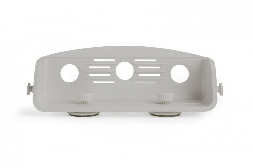 Duschkorg med sugproppar, FLEX GEL-LOCK, 10 x 33 x H 8 cm, Umbra, Grå i gruppen Förvaring / Badrumsförvaring hos SmartaSaker.se (40523)