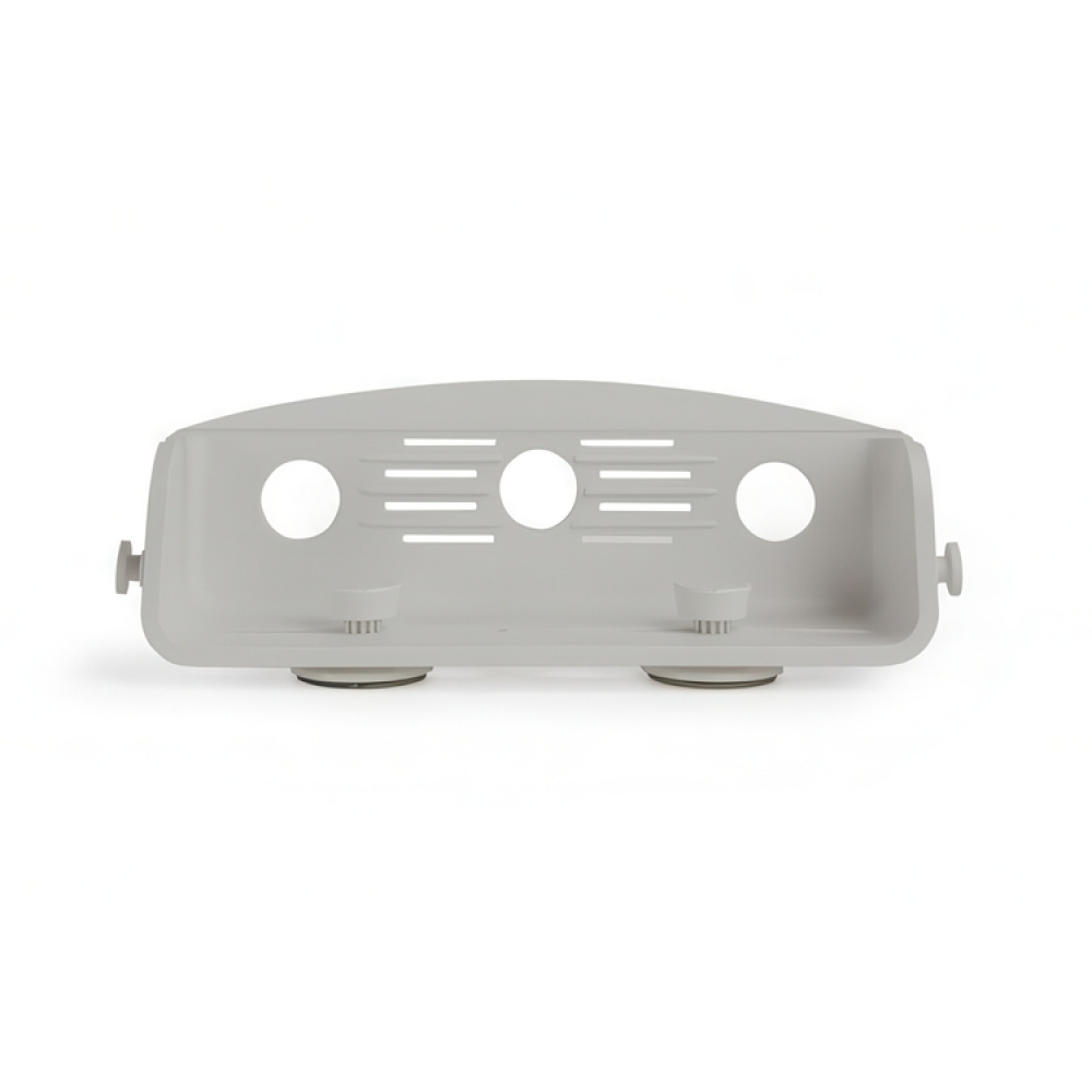 Duschkorg med sugproppar, FLEX GEL-LOCK, 10 x 33 x H 8 cm, Umbra, Grå i gruppen Förvaring / Badrumsförvaring / Bad- och duschkorgar hos SmartaSaker.se (40523)