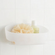 Duschkorg, Med Självhäftande remsor, COMMAND SHOWER CADDY, 30 x 11 x H12 cm, Frost- vit Duschkorg, Med Självhäftande remsor, COMMAND SHOWER CADDY, 30 x 11 x H12 cm, Frost- vit