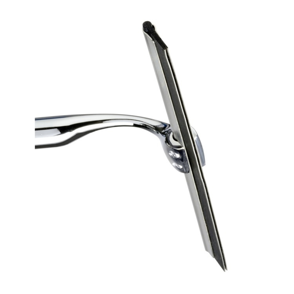 Duschskrapa med krokar, SQUWWGEE TERNI, 24,5 x H 16,5 cm, Krom i gruppen Förvaring / Badrumsförvaring hos SmartaSaker.se (40531)