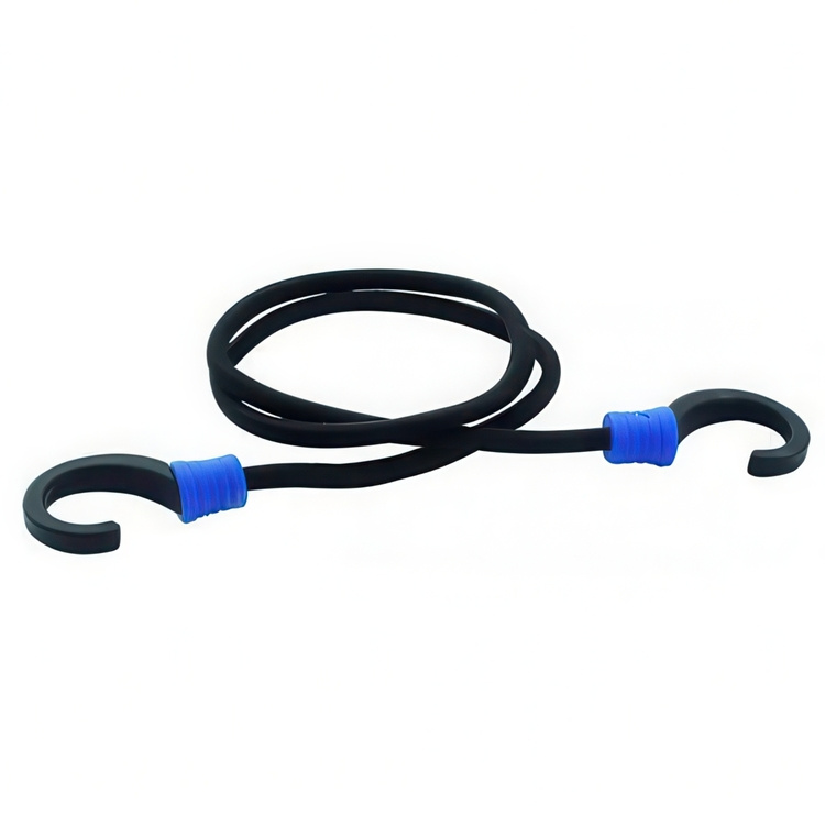 Elastiska Bagagestroppar med krokar, 2 st, SANDOW FIX, 80 cm + 100 cm, Svart / Grå i gruppen Förvaring / Förråd- och garageförvaring hos SmartaSaker.se (40539)