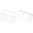 Etikettklämmor för korgar och lådor, 3 stycken, THE HOME EDIT BIN CLIPS, Transparent Etikettklämmor för korgar och lådor, 3 stycken, THE HOME EDIT BIN CLIPS, Transparent