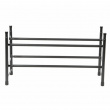 Expanderbar skohylla, STILITO TELESCOPIC, 62~117 x 23 x H 35 cm, Svart Expanderbar skohylla, STILITO TELESCOPIC, 62~117 x 23 x H 35 cm, Svart