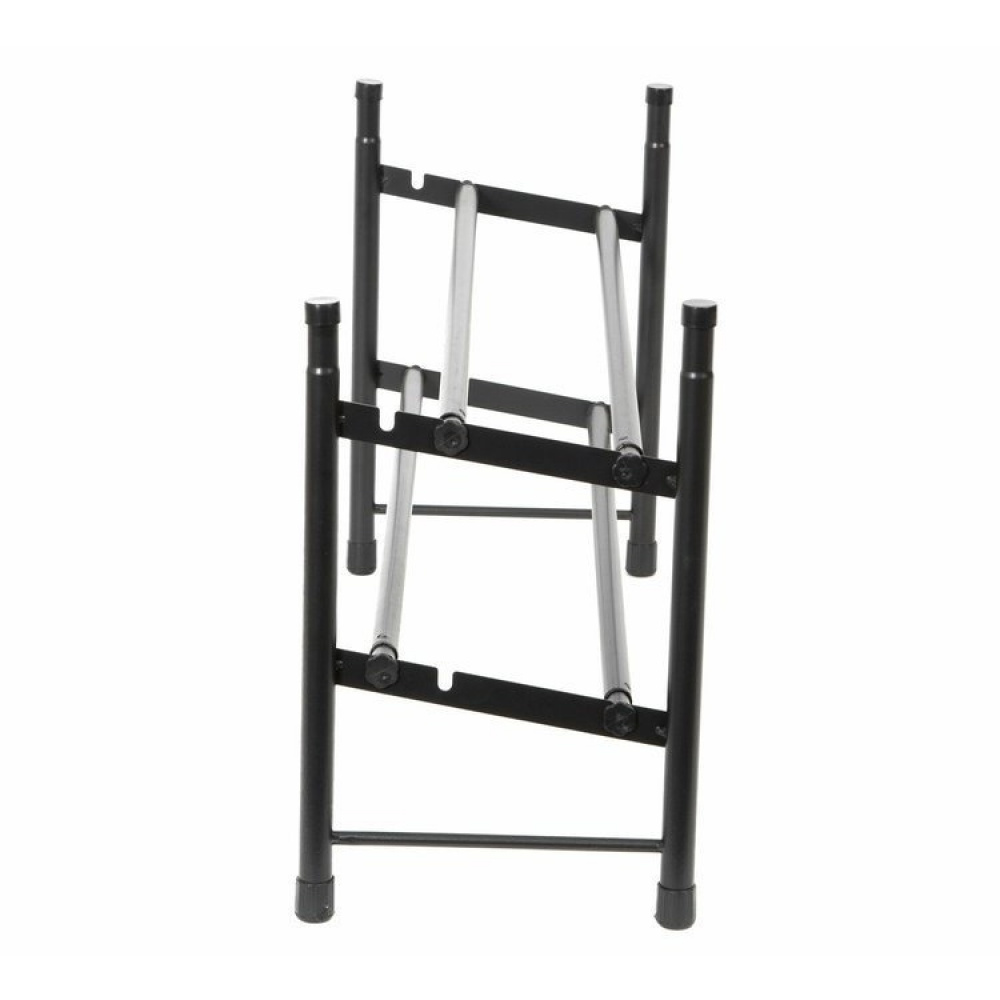 Expanderbar skohylla, STILITO TELESCOPIC, 62~117 x 23 x H 35 cm, Svart i gruppen Förvaring / Hallförvaring / Skohyllor hos SmartaSaker.se (40569)