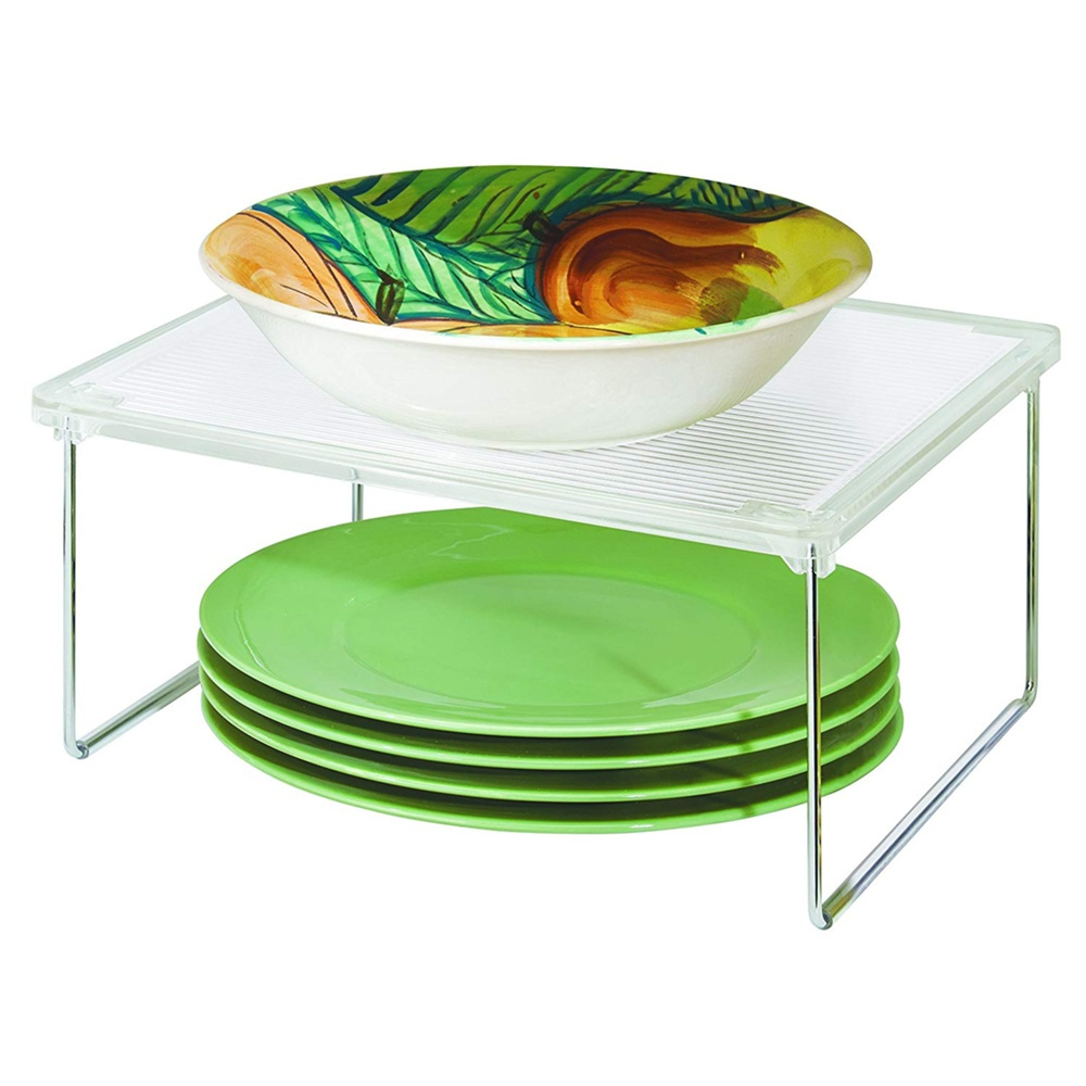 Extra hylla för skåp, PANTRY CABINET SHELF, 30,5 x 25,4 x H 15,2 cm , Transparent i gruppen Förvaring / Köksförvaring / Organisera köksskåp hos SmartaSaker.se (40585)