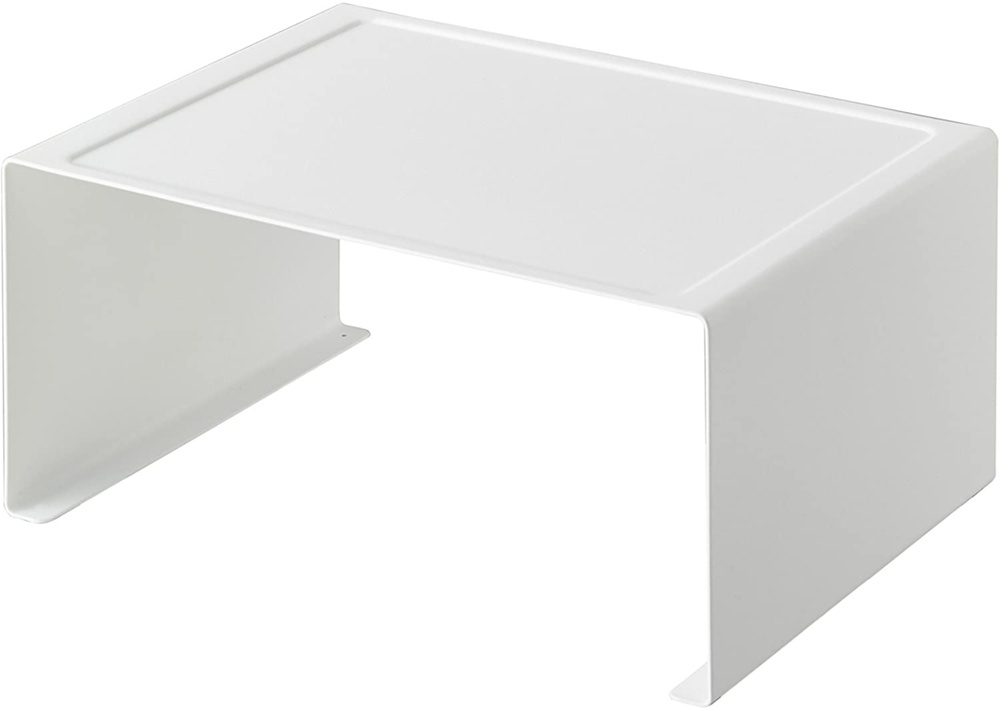 Extra hylla i metall, TOWER STACKABLE RACK, 30,5 x 22 x H14 cm, Yamazaki, Vit i gruppen Förvaring / Köksförvaring / Organisera köksskåp hos SmartaSaker.se (40590)
