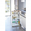 Extra smal förvaringsvagn, TOWER SLIM TROLLEY, 13 x 47,5 x H 80,5 cm Extra smal förvaringsvagn, TOWER SLIM TROLLEY, 13 x 47,5 x H 80,5 cm