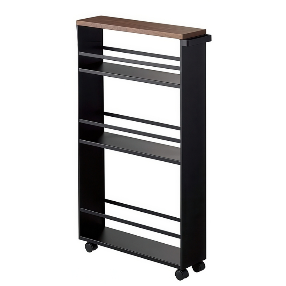 Extra smal förvaringsvagn, TOWER SLIM TROLLEY, 13 x 47,5 x H 80,5 cm i gruppen Förvaring / Köksförvaring hos SmartaSaker.se (40596)