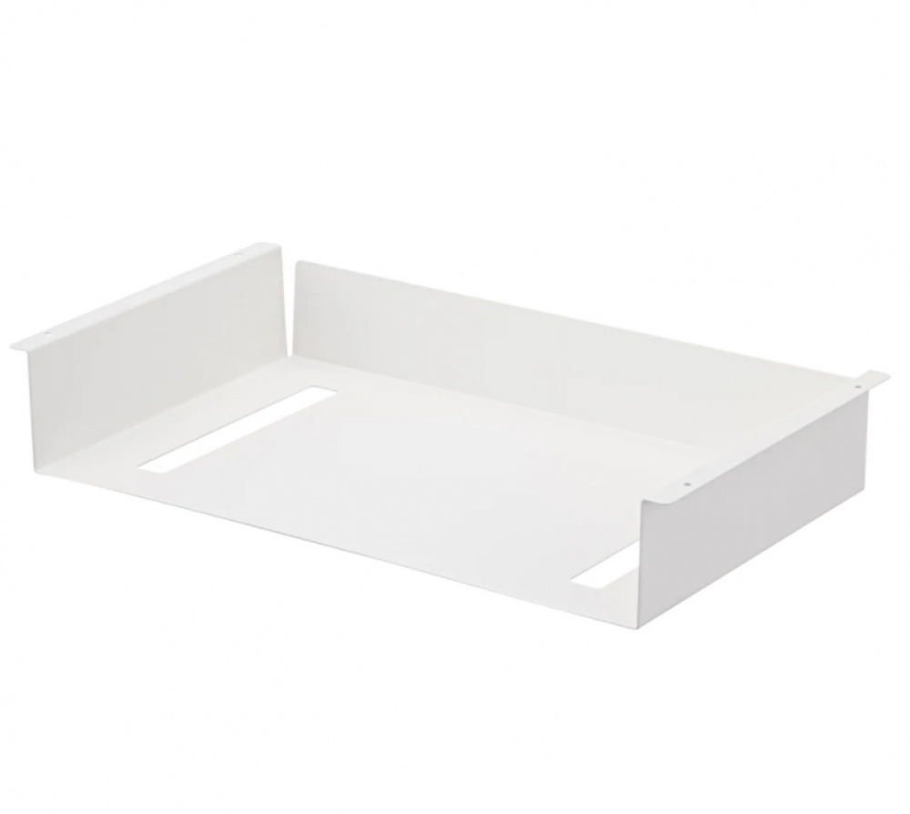 Extrahylla, under bord, TOWER UNDER-TABLE SHELF, 44 x 24,5 x H 7 cm, Vit i gruppen Förvaring / Köksförvaring / Organisera köksskåp / Under hyllan-förvaring hos SmartaSaker.se (40599)