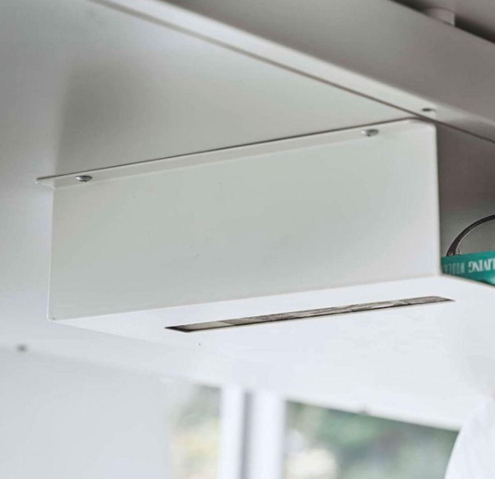 Extrahylla, under bord, TOWER UNDER-TABLE SHELF, 44 x 24,5 x H 7 cm, Vit i gruppen Förvaring / Köksförvaring / Organisera köksskåp / Under hyllan-förvaring hos SmartaSaker.se (40599)