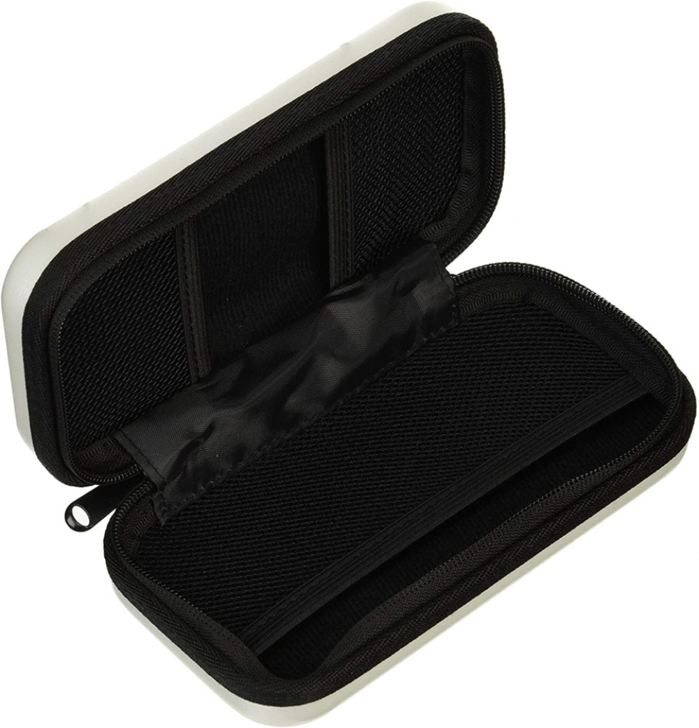 Fodral för sladdar mm, HARD SHELL CASE, 18 x 9 x H 6 cm, Nähe, Ivory-vit i gruppen Förvaring / Förvaring på resa / Packpåsar och packkuber hos SmartaSaker.se (40609)